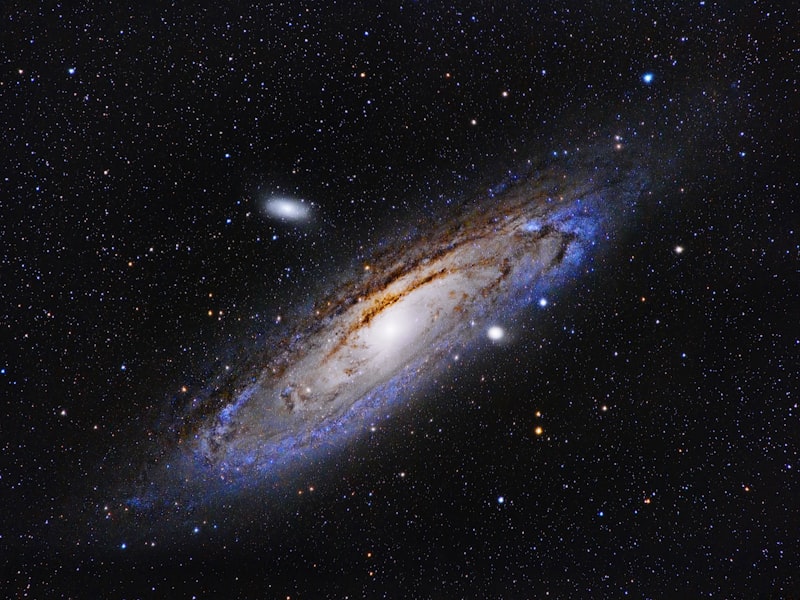 Galáxia espiral vista do espaço — ilustração da Via Láctea, cujo centro alberga o buraco negro supermassivo Sagittarius A*