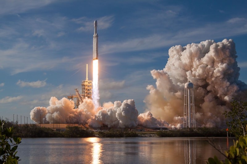 Lançamento do foguetão SpaceX Falcon 9